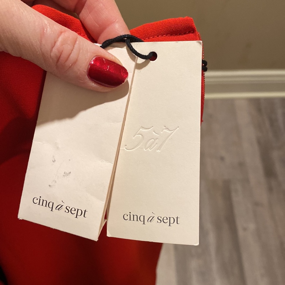 Cinq à Sept Bell Sleeve Mini Danica Dress - Picture 7 of 7